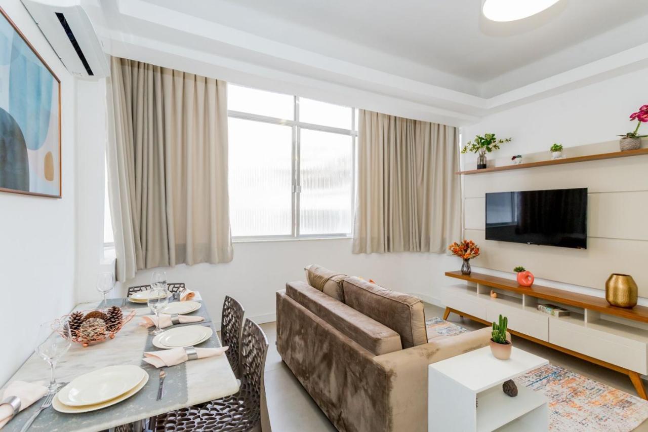 Relax Em Copacabana, Quarto E Sala, 150 Mt Da Praia, Cozinha, Maq De Lavar Roupa E Ar Rio de Janeiro Exteriör bild